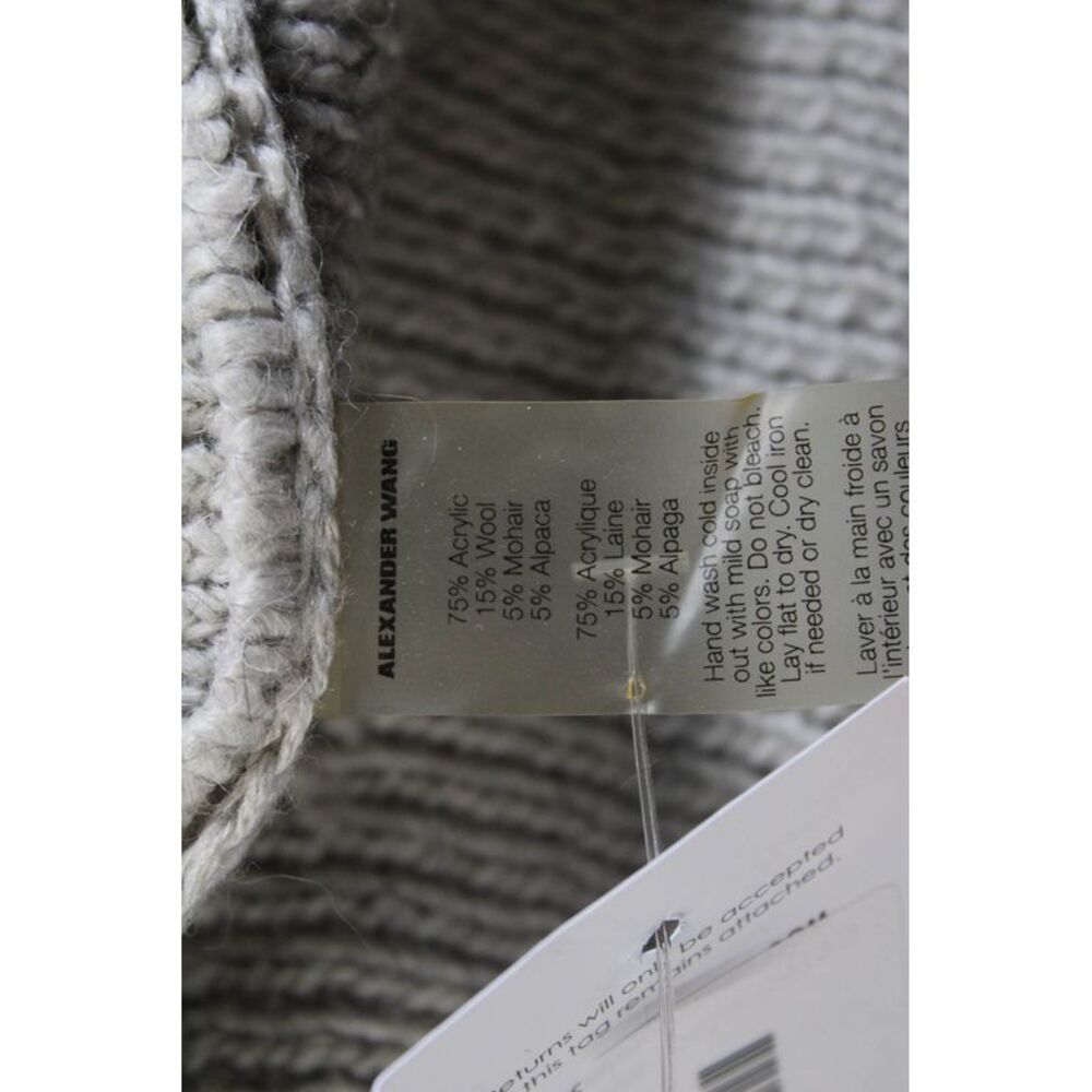 T Alexander Wang Womens Long Sleeve Turtleneck Sw… - image 5